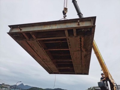 宁波慈溪100吨16米槽钢矿山地磅转让 二手地磅出售