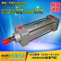 韩国DANHI丹海SCG气缸ISO6430标准来回往复直线气缸