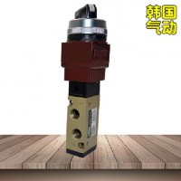 韩国DANHI丹海SVFM150-01-34B旋转选择按钮直动手动换向阀