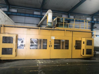 旧彩钢岩棉夹芯板生产线图4