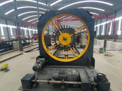 节能环保契国家绿色生产2.2米桥梁施工用数控钢筋笼焊机上门服务图4