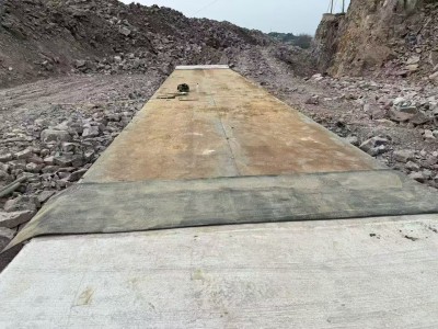 工地100吨二手地磅转让 天台三门临海附近出售地磅图1